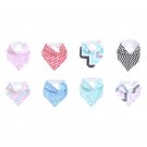 Infant Kids Baby Saliva Towel Triangle Head Scarf Bandana Dribble Feeding Bibs