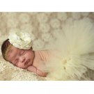 Newborn Photography Props Infant Costume Outfit Princess Baby Tutu Skirt Headband Baby Photography P