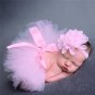 Newborn Photography Props Infant Costume Outfit Princess Baby Tutu Skirt Headband Baby Photography P
