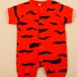 New Arrival Baby Rompers 100% Cotton Soft Newborn short sleeve summer jumpsuit Lovely cartoon tiger 