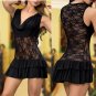 New 2017 Ladies Sexy Lace Patchwork Mini Dress Summer Women Elegant V-neck Sleeveless Bodycon Party 