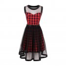 Raglan Sleeve Ture Red Cami Dress