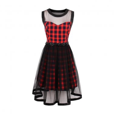 Raglan Sleeve Ture Red Cami Dress
