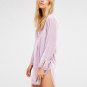 2017 Women Summer Sexy Soft Velvet Party Ladies Long Sleeves Loose Solid Casual Dress V Neck Girls M