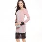 Bodycon Lace Patchwork Velvet Dress Elegant Women Autumn Evening Party Dresses Long Fashion Slim She