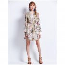 Yellow Chiffon Tunic Dress