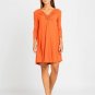 Knee-Length Nine Points Sleeve Women\'s Day Dress