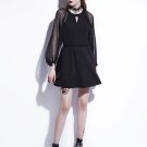 See-Through Patchwork Women\'s Day Dress