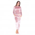 2016 Slim Elegant Women Rompers Jumpsuit Winter Velvet Two Pieces Outfits Bodysuit Long Sleeve Plus 