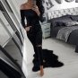 European Style Sexy Off Shoulder Velvet Jumpsuit Women Slim Bodycon Overalls Rompers Ladies Casual L
