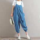 Rompers Womens Jumpsuit 2018 Summer Overalls Casual Loose Sleeveless Backless Playsuits Oversized Bo