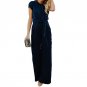 Women Jumpsuits Rompers Velvet Overalls Loose Blue Playsuit Women Clothes WS5406R