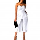 Sexy Women 2017 Slash Neck Off Shoulder Party Club Jumpsuits Rompers Elegant OL Ladies Wide Leg Casu