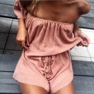 Women Ladies Dots Prints Jumpsuit Clubwear Bodycon Playsuit Romper