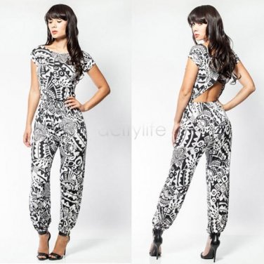 Jumpsuits Plus Size Sexy Women Palazzo Sleeveless jumpsuit Rompers Online One-shoulder jumpsuits for