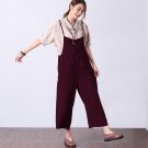 Celmia Brand Plus Size 2017 Fashion Women Slim Casual Suspender Trousers High Waist Overalls Jumpsui