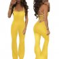 2017 Summer Sexy Jumpsuits Women Sleeveless Backless Bandage Jumpsuits Rompers Casual Long Jumpsuits