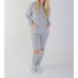 Hoodies Casual Jumpsuits Winter Autumn Women\'s Jumpsuits Long Sleeve Pocket Female Pullovers Tops H