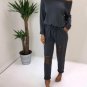 Off Shoulder 2017 Autumn Jumpsuit Femme Punk Style Holes Jumpsuits Street Fashion Women Sexy Long Sl