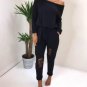 Off Shoulder 2017 Autumn Jumpsuit Femme Punk Style Holes Jumpsuits Street Fashion Women Sexy Long Sl