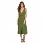 Fashion Casual Women Solid Sleeveless Hollow Loose One-piece Pants Sexy Deep V Neck Jumpsuit New