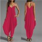 Fashion Summer Women\'s Harem Romper Jumpsuit Elegant Coveralls Casual Vintage Sleeveless Casual Loo