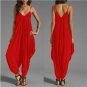Fashion Summer Women\'s Harem Romper Jumpsuit Elegant Coveralls Casual Vintage Sleeveless Casual Loo