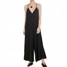 2017 Summer Women V Neck Polka Dot Spaghetti Straps Jumpsuits Playsuits Sexy Sleeveless Wide Leg Cas