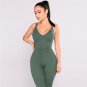 Womens Bodycon Jumpsuits 2018 Spaghetti Strap V Neck Backless White Black Long Jumpsuit Rompers Sexy