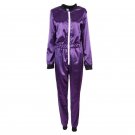 WEIXINBUY 2018 Spring Autumn Women Fashion Matt Rompers Full Length Full Sleeve Jumpsuits for Female