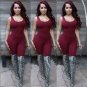2018 New Style Spring Summer Rompers Womens Jumpsuit Sleeveless Sexy Bandage Bodycon Rompers Long Pa