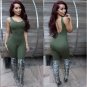 2018 New Style Spring Summer Rompers Womens Jumpsuit Sleeveless Sexy Bandage Bodycon Rompers Long Pa