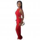 Sexy Rompers Womens Jumpsuit Long Women Jumpsuit Red One Piece Overalls for Women Summer Playsuits H