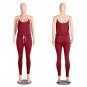 8 Colors Summer Sleeveless Spaghetti Strap Jumpsuit Women Casual Romper Overalls 2017 Cheap Sale Sli