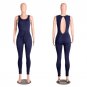 8 Colors Sleeveless Summer Style Jumpsuit Women Lace Up Bandage Sexy Backless Bodycon Long Rompers O