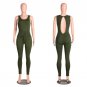 8 Colors Sleeveless Summer Style Jumpsuit Women Lace Up Bandage Sexy Backless Bodycon Long Rompers O