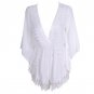 Deep V-neck sexy Horn sleeves lace elastic waist jumpsuit shorts Canglan