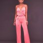 2017 Summer New Sexy Rompers Women Overall OL Style Halter Plus Size Wide Leg Halter Jumpsuit R80478