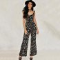 2017 Jumpsuits Summer Boho Style Chiffon Rompers Womens Jumpsuit Floral Backless Off Shoulder Beach