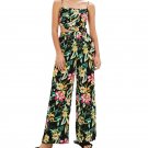 Summer jumpsuit 2017 casual halter rompers womens jumpsuit printing women rompers harness trousers w