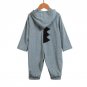 Newborn Infant Baby Boys Girls Long sleeve Dinosaur Hooded Romper Jumpsuit Outfits Clothes drop ship