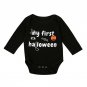2017 Autumn Halloween Pumpkin Printed Baby Clothes Newborn Infant Boy Girl Long Sleeve Romper Jumpsu