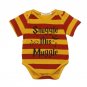 2017 Fashion Baby Romper Newborn Infant Baby Boy Short Sleeve Stripe Letter Print Romper Jumpsuit Ki