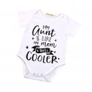 2017 summer style Baby Boys Girls Rompers unisex fashion letter Newborn Toddler short-sleeve jumpsui