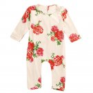 2017 Newborn Baby Girl Clothes Cotton Baby Girl Boy Romper Cotton Long Sleeve Unisex Infant Clothing