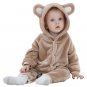 Newborn baby rompers Autumn Winter Flannel Baby Boy Clothes Cartoon Animal Rompers shaped Jumpsuit B