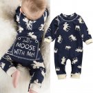 2017 Newborn clothes baby clothing Girls Boys Jumpsuit Spring Autumn infant baby Romper Long sleeve 