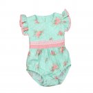 2017 new Baby Girl Rompers Summer Girls Clothing Flower Rompers Newborn Baby Clothes Cute Baby Jumps