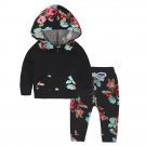 Baby Boys Girls Clothes Set Children Outfits Newborn Tops Hoodie Top + Pant Leggings Cute Flora Kids