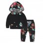 Baby Boys Girls Clothes Set Children Outfits Newborn Tops Hoodie Top + Pant Leggings Cute Flora Kids